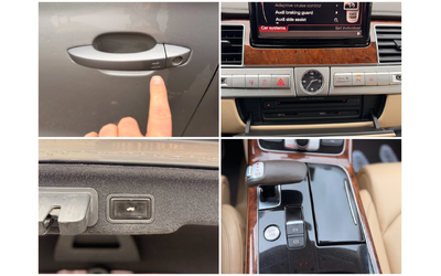 Audi A8 4.2TDI= QUATTRO= 3XTV= EXCLUSIVE= DISTRONIC= BOSE= - автомобили, коли, обяви за нови и употребявани 16