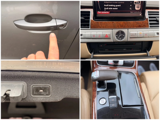 Audi A8 4.2TDI= QUATTRO= 3XTV= EXCLUSIVE= DISTRONIC= BOSE= - автомобили, коли, обяви за нови и употребявани 16