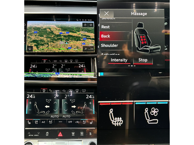 Audi A8 55TFSI#LONG#3xDVD#ALCANTARA#EXCLUSIVE#FULL - автомобили, коли, обяви за нови и употребявани 13