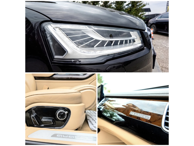 Audi A8 3.0TDI QUATTRO FULL S LINE MATRIX ЛИЗИНГ 100% - автомобили, коли, обяви за нови и употребявани 16