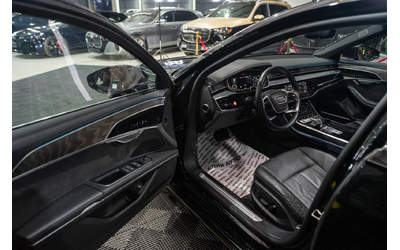 Audi A8 55TFSI QUATTRO LONG S LINE B&O ПАНО ЛИЗИНГ 100% - автомобили, коли, обяви за нови и употребявани 10