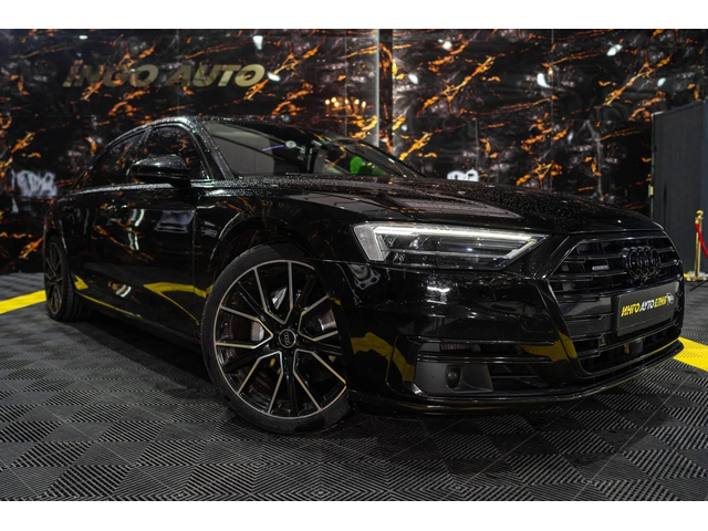Audi A8 50TDI QUATTRO LONG BLACK LINE B&O ЛИЗИНГ 100% - автомобили, коли, обяви за нови и употребявани 3