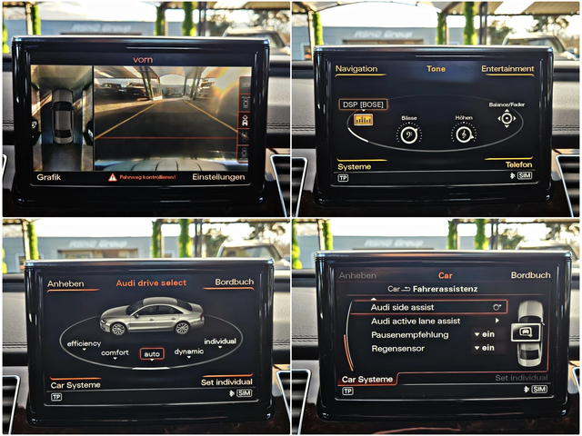 Audi A8 MATRIX/DISTR/360CAM/САМОПАРКИРАНЕ/ОБДУХ/BOSE/LIZIN - автомобили, коли, обяви за нови и употребявани 13