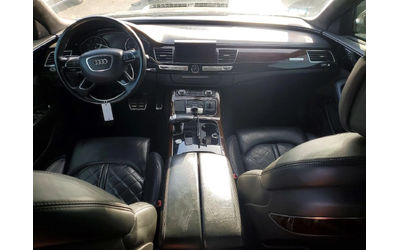 Audi A8 LONG| 4.0TFSI V8| ПОДГРЕВ| ОБДУХВАНЕ| ДИСТРОНИК| - автомобили, коли, обяви за нови и употребявани 7