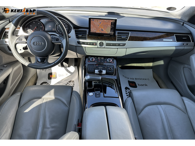 Audi A8 4.2d Long 385к.с./Реални км/Внос от Германия/Всички екстри/ГАРАНЦИЯ ОТ КЕНТАВЪР - автомобили, коли, обяви за нови и употребявани 10