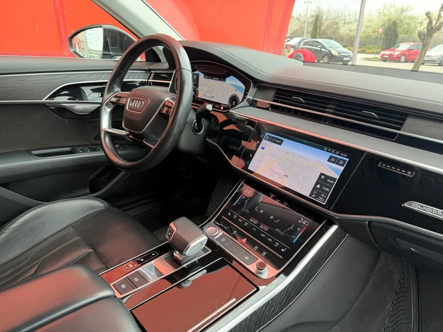 Audi A8 50TDI* 21г* LASSER* Обдухване* БАРТЕР - автомобили, коли, обяви за нови и употребявани 11
