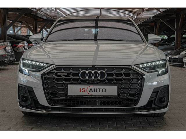 Audi A8 55TFSI/Bang&Olufsen/HuD/SLINE/Distronic/PreSense - автомобили, коли, обяви за нови и употребявани 0
