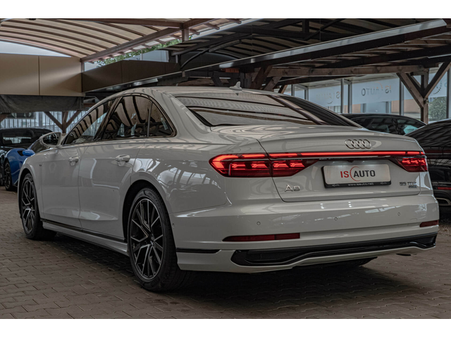 Audi A8 55TFSI/Bang&Olufsen/HuD/SLINE/Distronic/PreSense - автомобили, коли, обяви за нови и употребявани 5