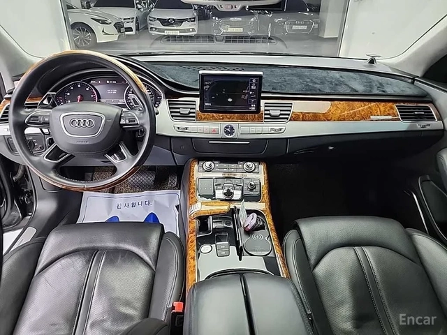 Audi A8 W12* ДИСТРОНИК* ОБДУХ* B AND O* 360* TV - автомобили, коли, обяви за нови и употребявани 4