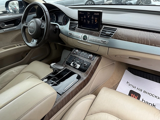 Audi A8 S8 OPTIK-MATRIX-DISTRONIK-KAMERA-ПОДГРЯВАНЕ-4х4-!! - автомобили, коли, обяви за нови и употребявани 12