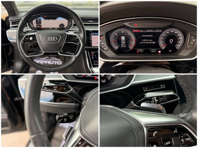 Audi A8 50TDI= QUATTRO= EXCLUSIVE= 3xTV= S-LINE= 360* CAME - автомобили, коли, обяви за нови и употребявани 13