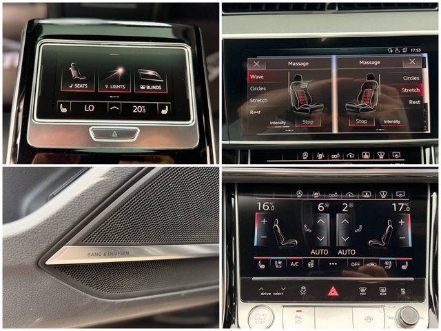 Audi A8 50TDI= QUATTRO= EXCLUSIVE= 3xTV= S-LINE= 360* CAME - автомобили, коли, обяви за нови и употребявани 15