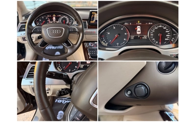 Audi A8 4.2Tdi= Quattro= Long= Diplomat= 3xTV= HUD= B&O= - автомобили, коли, обяви за нови и употребявани 13