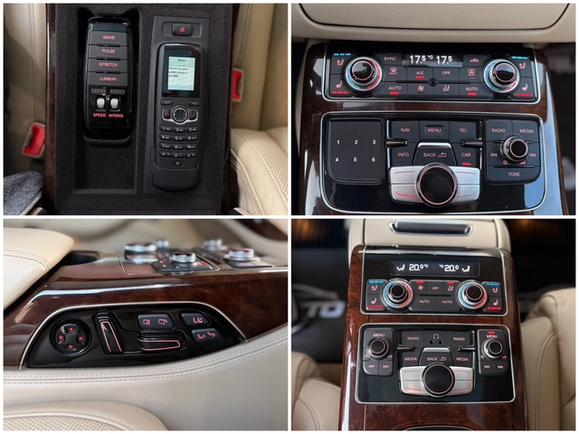 Audi A8 4.2Tdi= Quattro= Long= Diplomat= 3xTV= HUD= B&O= - автомобили, коли, обяви за нови и употребявани 16
