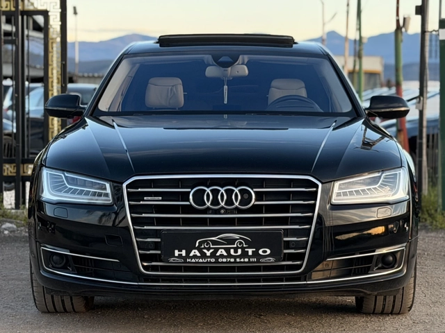 Audi A8 4.2Tdi= Quattro= Long= Diplomat= 3xTV= HUD= B&O= - автомобили, коли, обяви за нови и употребявани 1