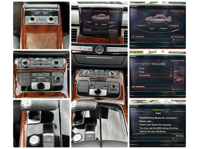 Audi A8 LONG 3.0TFSI 333HP MATRIX BOSE MASSAGE SOFT CLOSE - автомобили, коли, обяви за нови и употребявани 14