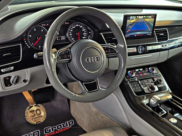 Audi A8 MATRIX/NARDO GREY/BOSE/CAMERA/ПОДГРЕВ/AMBIENT/LIZI - автомобили, коли, обяви за нови и употребявани 9