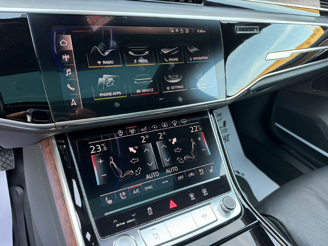 Audi A8 L ЛИЗИНГ* БАРТЕР 60TFSI 4.0T ELE HYBRID V8 FULL - автомобили, коли, обяви за нови и употребявани 15