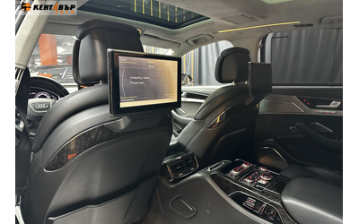 Audi A8 Long/Всички екстри/сервизна история/гарантирани км - автомобили, коли, обяви за нови и употребявани 10