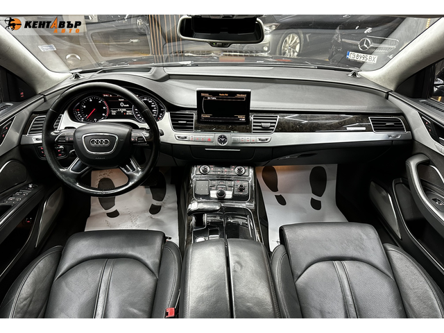 Audi A8 Long/Всички екстри/сервизна история/гарантирани км - автомобили, коли, обяви за нови и употребявани 15