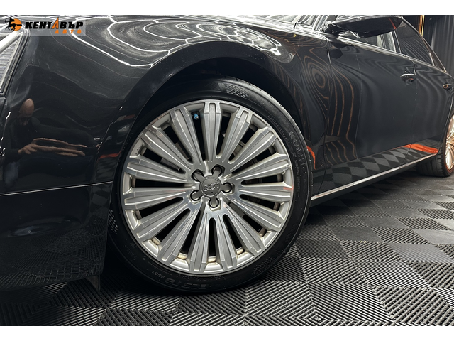 Audi A8 Long/Всички екстри/сервизна история/гарантирани км - автомобили, коли, обяви за нови и употребявани 1