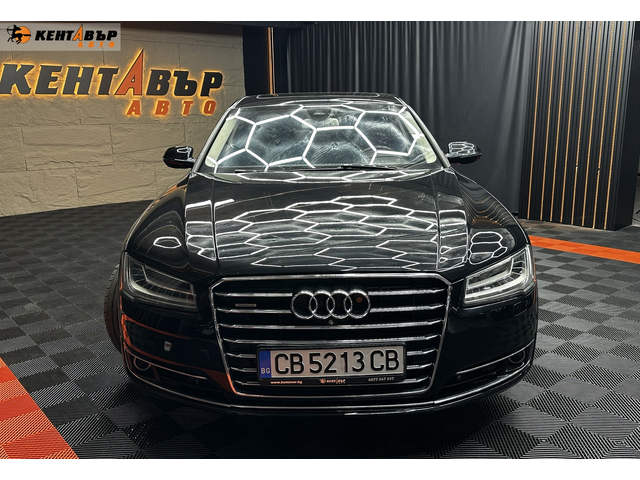 Audi A8 Long/Всички екстри/сервизна история/гарантирани км - автомобили, коли, обяви за нови и употребявани 2