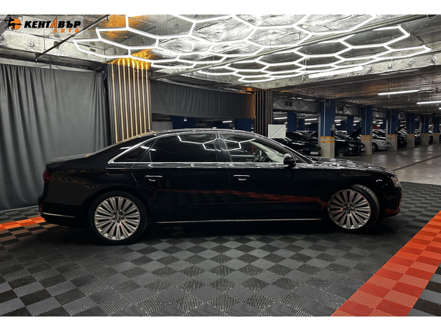 Audi A8 Long/Всички екстри/сервизна история/гарантирани км - автомобили, коли, обяви за нови и употребявани 3