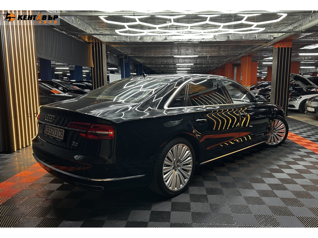 Audi A8 Long/Всички екстри/сервизна история/гарантирани км - автомобили, коли, обяви за нови и употребявани 4