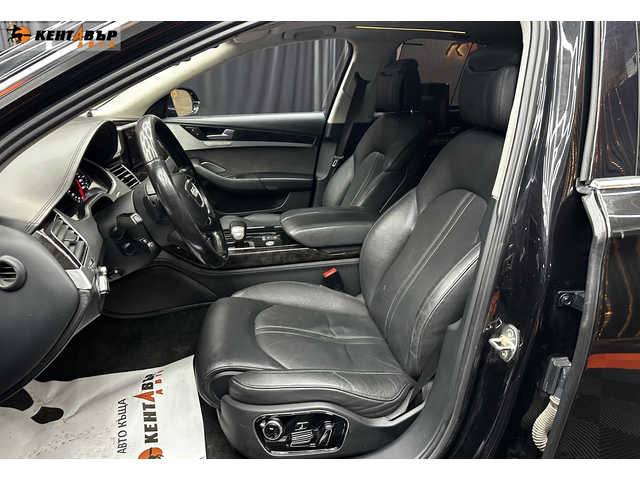 Audi A8 Long/Всички екстри/сервизна история/гарантирани км - автомобили, коли, обяви за нови и употребявани 5