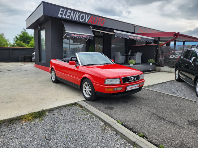 Audi Cabriolet УНИКАТ 2.3 i-133к.с АВТОМАТИК-КЛИМАТИК-ШВЕЙЦАРИЯ - автомобили, коли, обяви за нови и употребявани 0