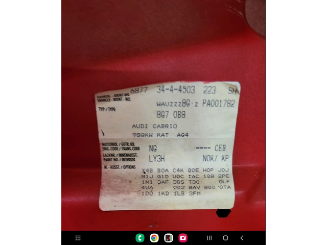 Audi Cabriolet УНИКАТ 2.3 i-133к.с АВТОМАТИК-КЛИМАТИК-ШВЕЙЦАРИЯ - автомобили, коли, обяви за нови и употребявани 8