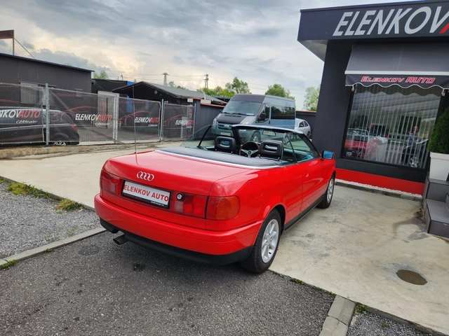 Audi Cabriolet УНИКАТ 2.3 i-133к.с АВТОМАТИК-КЛИМАТИК-ШВЕЙЦАРИЯ - автомобили, коли, обяви за нови и употребявани 7