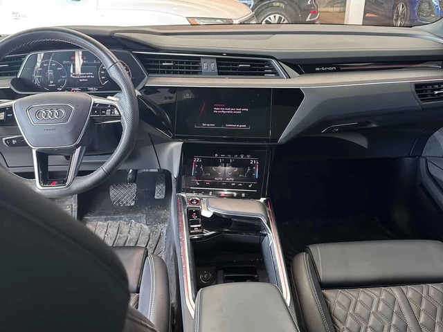 Audi E-Tron * S * ПРЕДСТАВИТЕЛСТВО * 360 * ПОДГРЕВ * ПАМЕТ - автомобили, коли, обяви за нови и употребявани 8