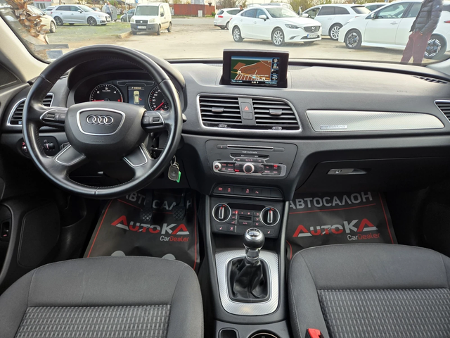 Audi Q3 2.0TDI-150кс= FACE= LED= КАМЕРА= ПОДГРЕВ= 4Х4 - автомобили, коли, обяви за нови и употребявани 11