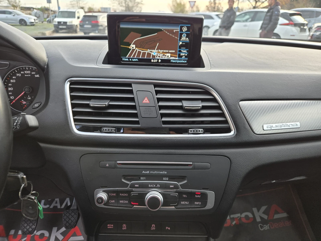 Audi Q3 2.0TDI-150кс= FACE= LED= КАМЕРА= ПОДГРЕВ= 4Х4 - автомобили, коли, обяви за нови и употребявани 15