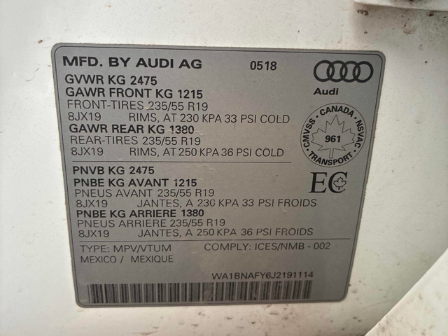 Audi Q5 2.0L 4cyl AWD - автомобили, коли, обяви за нови и употребявани 16