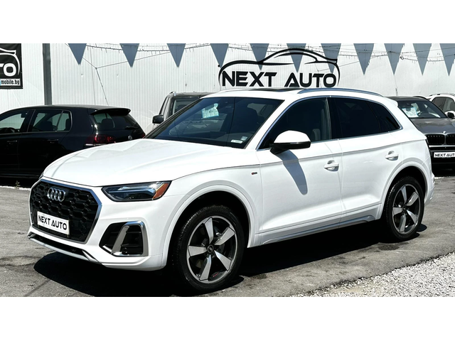 Audi Q5 QUATTRO 45TFSI 265HP PANO S LINE - автомобили, коли, обяви за нови и употребявани 0