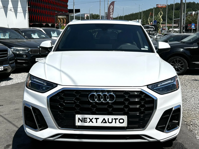 Audi Q5 QUATTRO 45TFSI 265HP PANO S LINE - автомобили, коли, обяви за нови и употребявани 1