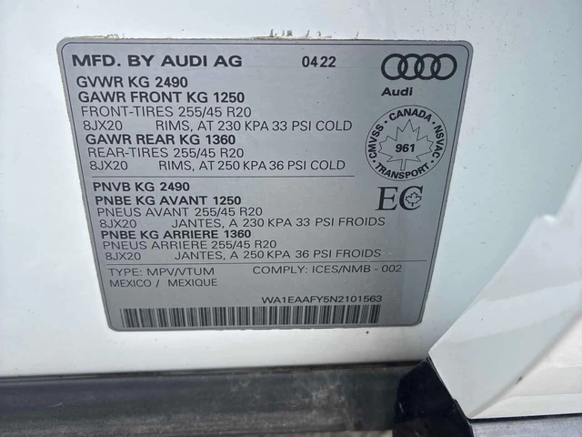 Audi Q5 Progressiv / ГУМИ С ДЖАНТИ - автомобили, коли, обяви за нови и употребявани 9