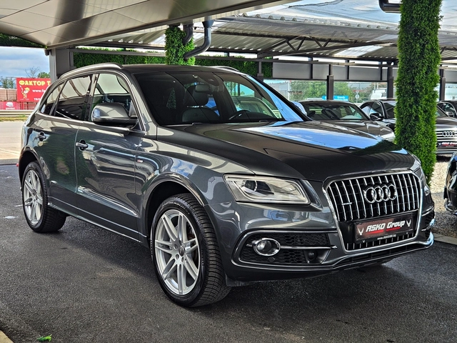 Audi Q5 S-LINE/3.0TDI/FACE/DISTR/PANO/ПОДГРЕВ/KEYLESS/LIZI - автомобили, коли, обяви за нови и употребявани 2