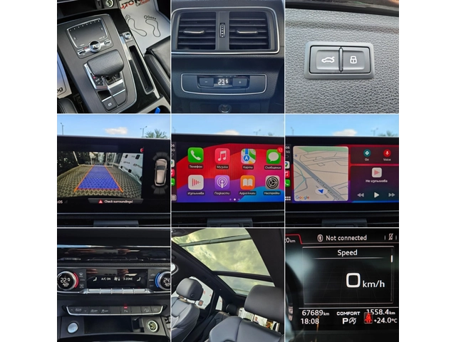 Audi Q5 2.0TFSI-252кс= 97.000км= S-Line= CAR PLAY= LED - автомобили, коли, обяви за нови и употребявани 15