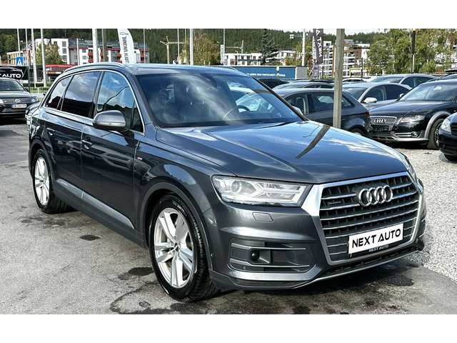 Audi Q7 3.0TDI 272 S LINE PANO DISTRONIC LANE ASSIST 6+ 1 - автомобили, коли, обяви за нови и употребявани 2