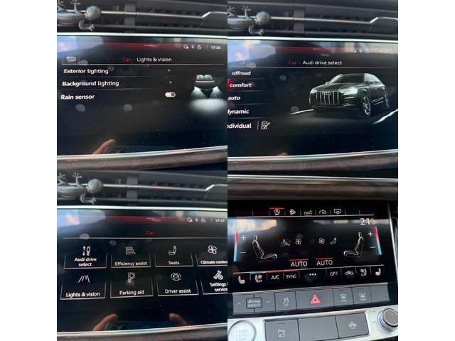 Audi Q7 OFFROAD пакет+ S-Line+ + Matrix+ Панорама+ Печка - автомобили, коли, обяви за нови и употребявани 12