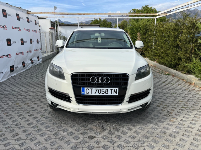 Audi Q7 4.2TDI-326кс= 7МЕСТА= ПАНОРАМА= КАМЕРА= ПОДГРЕВ - автомобили, коли, обяви за нови и употребявани 0