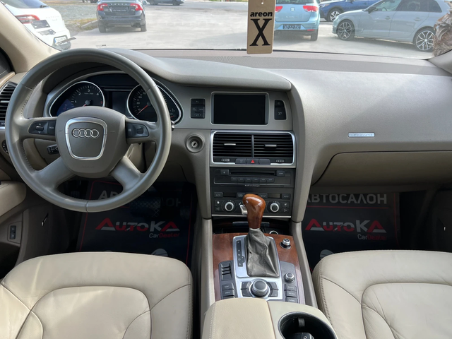 Audi Q7 4.2TDI-326кс= 7МЕСТА= ПАНОРАМА= КАМЕРА= ПОДГРЕВ - автомобили, коли, обяви за нови и употребявани 11