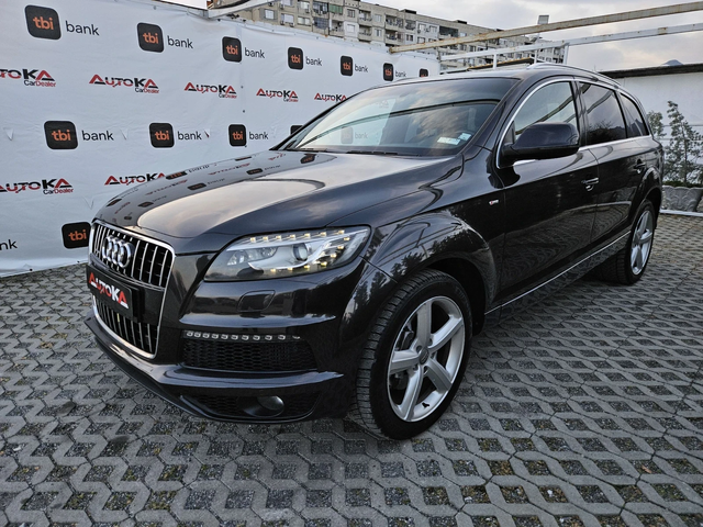 Audi Q7 4.2TDI-340кс= FACE= 2хS-Line= PANO= BOSE= КАМЕРА - автомобили, коли, обяви за нови и употребявани 5