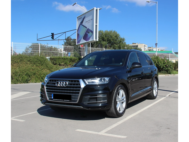 Audi Q7 3.0 TDI  S-LINE  6+ 1 МЕСТА ЕВРО 6В - автомобили, коли, обяви за нови и употребявани 0