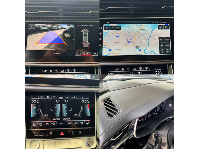 Audi Q7 55TFSIe#MATRIX#ОБДУХВАНЕ#AIRMAT#B&O#DISTR#HEADUP - автомобили, коли, обяви за нови и употребявани 14