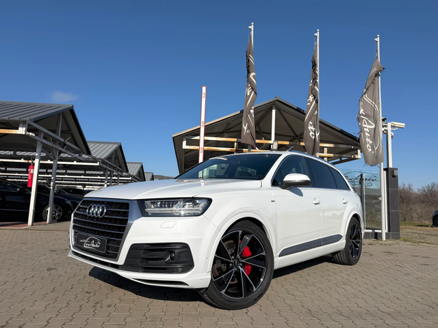 Audi Q7 S-LINE#MATRIX#NIGHTVIS#DISTR#HEADUP#KEYLESS#BOSSE# - автомобили, коли, обяви за нови и употребявани 0