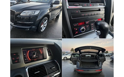 Audi Q7 Sline-PANORAMA-BIXENON-MONITORI-DVD-ALKANTAR-FULL! - автомобили, коли, обяви за нови и употребявани 16